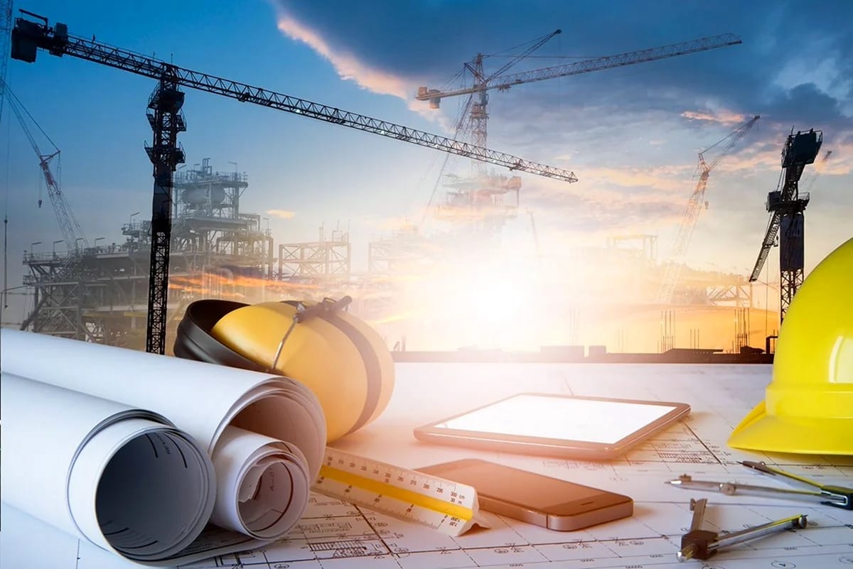 Чертежи и строительная техника